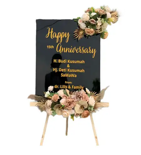 Papan Bunga Akrilik Sondakan